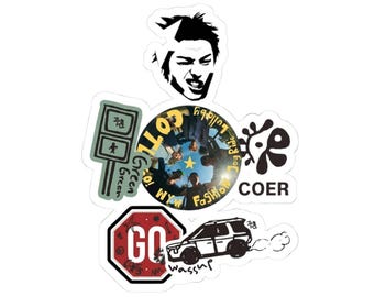Retro Collage Stickers Kiss-Cut Cortis K-pop Sticker Sheet | Laptop Vinyl Decals