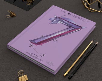 Map of the Soul 7 Journal | BTS k-pop Hardcover Journal