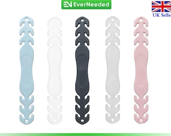 Correa protectora para las orejas de la mascarilla: gancho protector de silicona ajustable para las orejas (extensor de mascarilla facial)