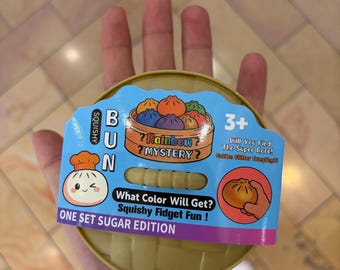 Dumpling squishy stress ball medium size