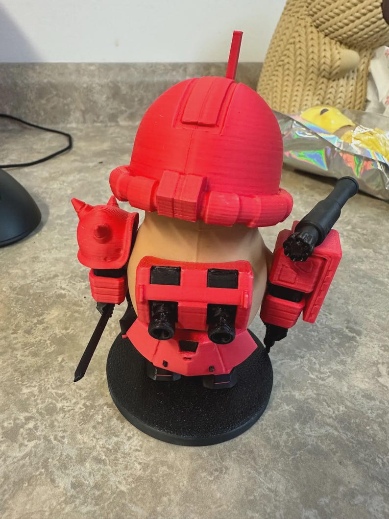 Figura Gundam Capybara: connessione magnetica immagine 4