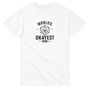 Camiseta "El DM más aceptable del mundo" – Ropa divertida para jugadores de Dungeons and Dragons