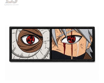 Anime Manga Eyes Embroidered Patch