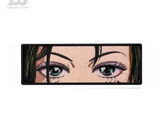 Anime Manga Eyes Embroidered Patch