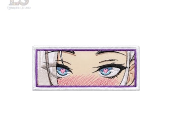 Anime Manga Eyes Embroidered Patch