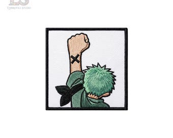 Anime Manga Inspired Embroidered Patch