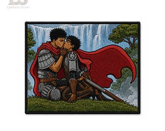 Anime Manga Embroidered Patch