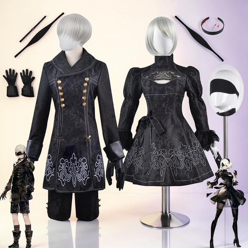 Nier Automata 2b Costume - Etsy
