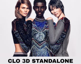 CLO 3D Standalone Software: Fashion Design Program (Instant Download)