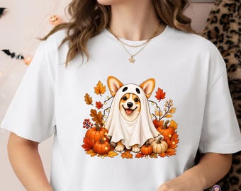 Ghost Corgi Cute Ghost PNG, Halloween Clipart Halloween PNG