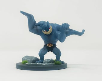 Soporte para teléfono de resina Machamp pintado a mano