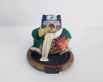 Figura de resina de Snorlax pintada a mano por Choji