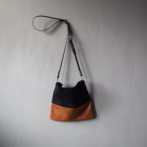 Leather Crossbody Bag FLOTTA Adjustable Leather Strap - Etsy UK