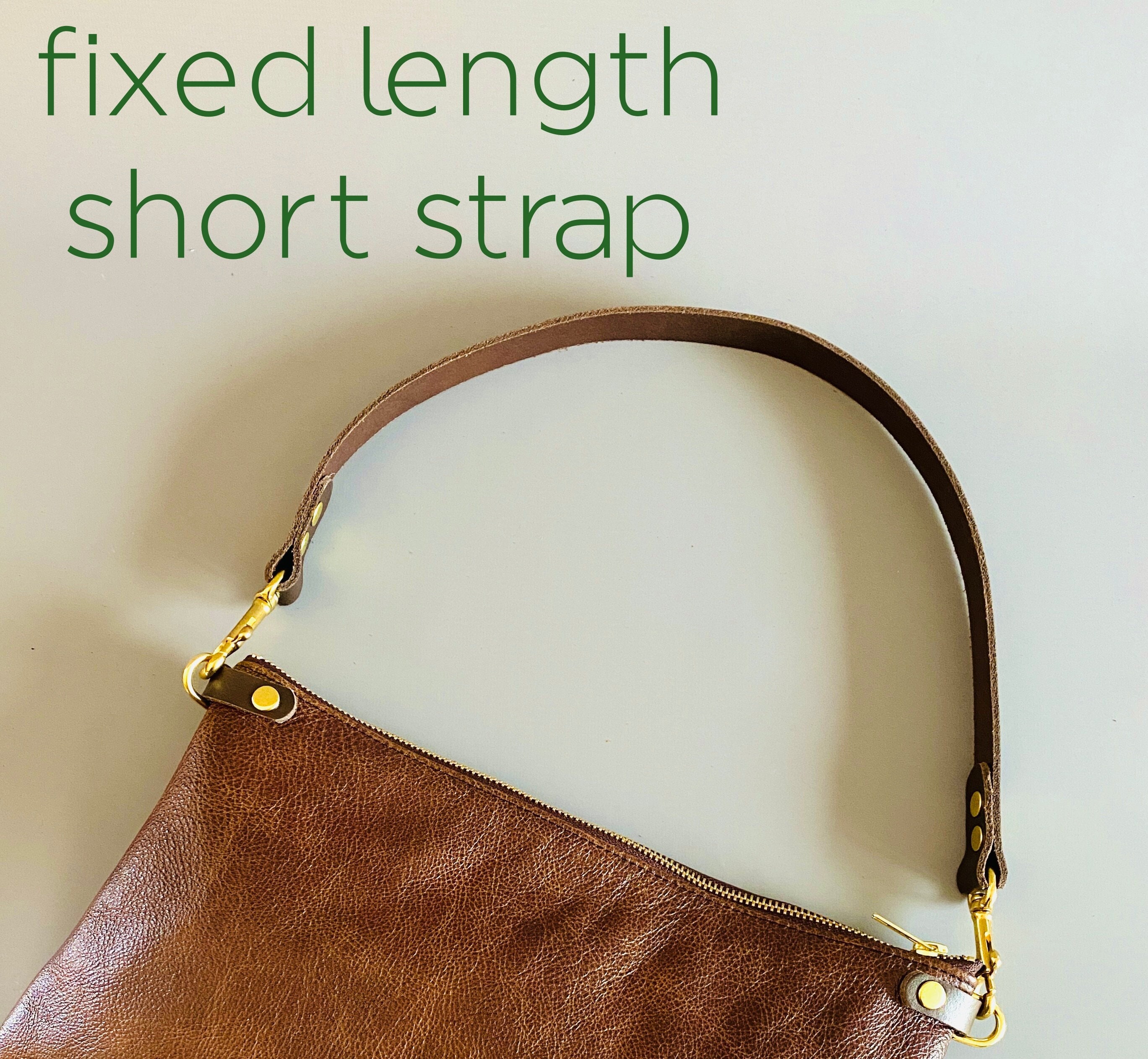 2pcs Leather Purse Strap 22.4 Shoulder Bag Strap Replacement Short Handbag  Bag Strap with Platinum Gate Ring for DIY Handbag Bucket Bag Tote Purse