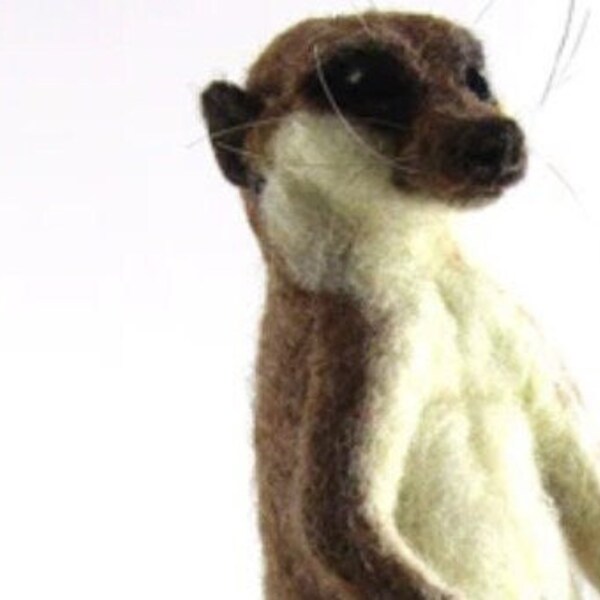 Needle Felt Meerkat Etsy