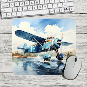 Kleines Flugzeug Blue Sky 2 Mauspad Sublimation Quadrat Runde Vorlage Digitale Maus Pad PNG Sublimation Maus Pad PNG Flugzeug png