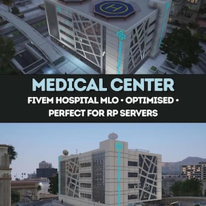 Mapa médico optimizado de FiveM Rockford Hospital MLO / EMS RP