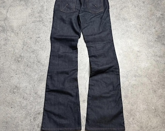 Nuevos jeans acampanados Galliano Y2K de los años 2000