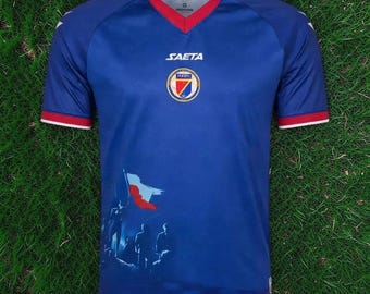 Haiti Football Jersey Haiti World Cup Soccer Shirt Fan Edition Blue Haiti Football Jersey Haiti World Cup Soccer Shirt Fan Edition Blue