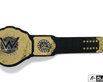 World Championship Wrestling Title Belt – Brass Plates
