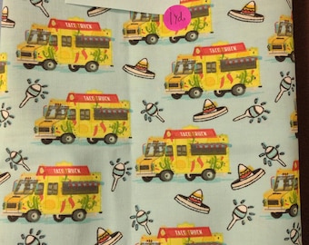 Bus Cotton Fabric