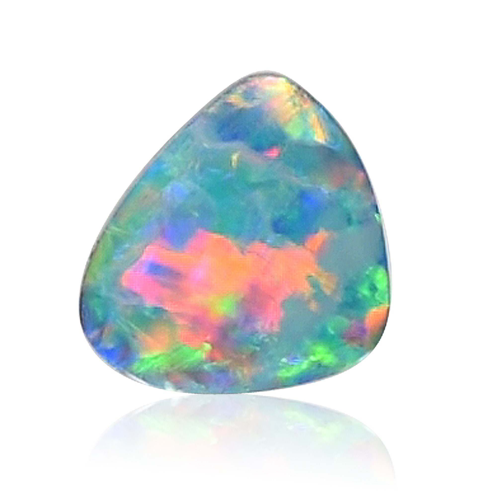 オーストラリア産オパール ダブレット 0.98カラット | ホットピンク