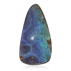 CRYSTAL BEACH Unset Boulder Opal 7.8 Carat Australian Opal Stone for Making Necklace or Bracelet pendentif pierre 3001F004
