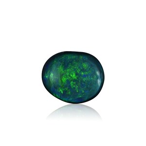 Black Opal Earrings Tiny Cabochon for Stud Earring Solid Australian Opal for Ring or Necklace 0.62ct Aussie Artisan Jewelry Seller 2984A030