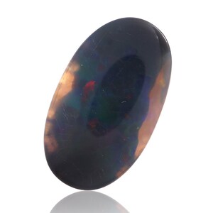 RED STARS Solid Black Opal Unset Australian Opal Lightning Ridge Loose Opal Piece 1.37 Carat 1967H001