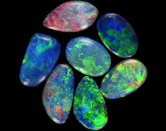 オーストラリア産オパール ダブレット 0.98カラット | ホットピンク