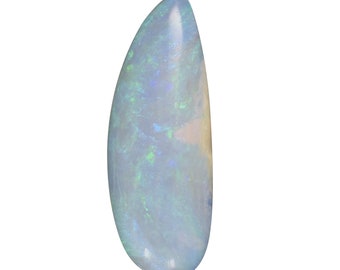 Australian Solid Boulder Opal Fancy, pendant-making stone, 1.66 carats, blue, green, necklace stone 3001CC003