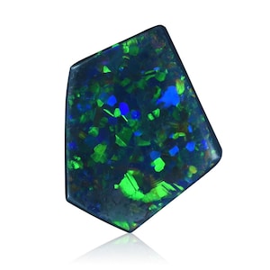 Black Opal Necklace Stone Cabochon Solid Australian Opal for Ring or Pendant 1.2ct Aussie Artisan Jewelry Seller 2984B006