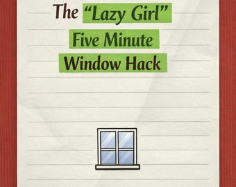 Limpeza de janelas da Preguiçosa de Paisley