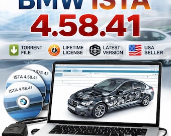 ISTA BMW 4.58.41 Vollständige Diagnose- und Programmier- + Videoinstallation
