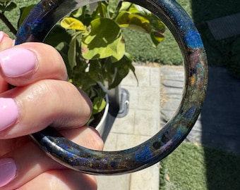 Azurite Bangle 65mm