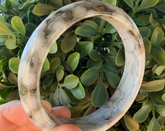 Armreif aus Ocean Jasper mit achter Vene, 60 mm