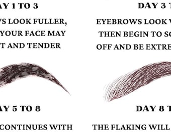 Cuidados posteriores al tatuaje de cejas con micropigmentación