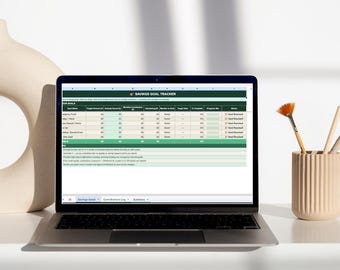 Savings Goal Tracker Spreadsheet | Excel Savings Planner