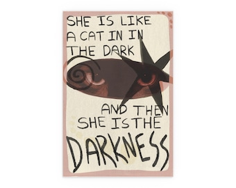 Rhiannon fleetwood Mac vertical silk poster