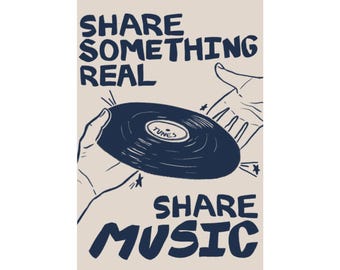 Share Music Poster