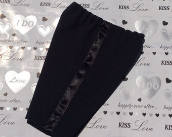 Baby Black Pants,  Black Pants, Baby Black Suit Pants, Baby Dress Pants, Tuxedo Pants, Baby Tuxedo Pants