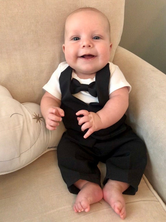 infant tuxedo onesie