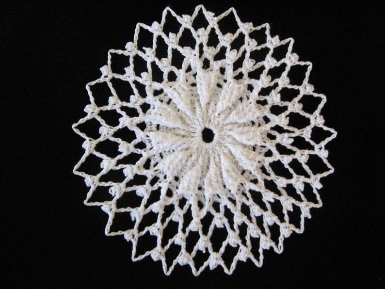 Crochet small doily 5 inches 99 7 image 1