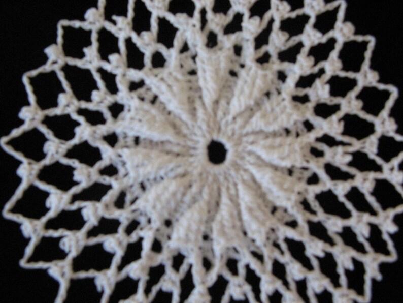 Crochet small doily 5 inches 99 7 image 2