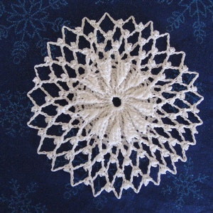 Crochet small doily 5 inches 99 7 image 4