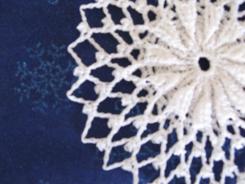 Crochet small doily 5 inches 99 7 image 3
