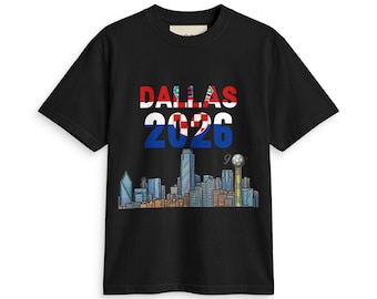 Croatia Soccer Shirt Dallas 2026 | Croatian Flag Football Tee | Hrvatska Futbol Fan Gift | Checkerboard Apparel