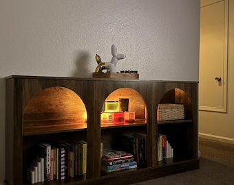 3 Tier Wooden Farmhouse Console Table With Storage For Entryway