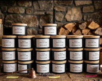 Coconut and Vanilla 3.7 oz Beeswax Candle