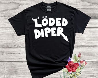 Loded Diper Tshirt, Mathematics Teachers shirt, Rodrick Tshirt, Loded Diper Gift Top, World Book Day Tshirt, Book Day Shirt, Crayon Book Day